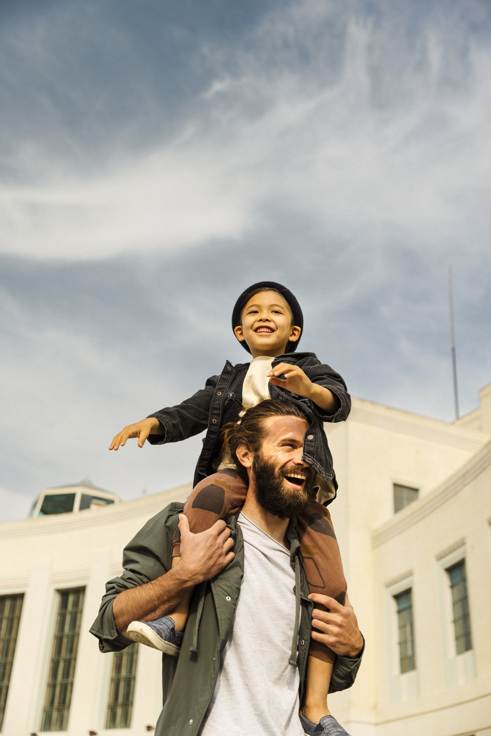 Team wrapping a commercial lifestyle shoot in the Bay Area